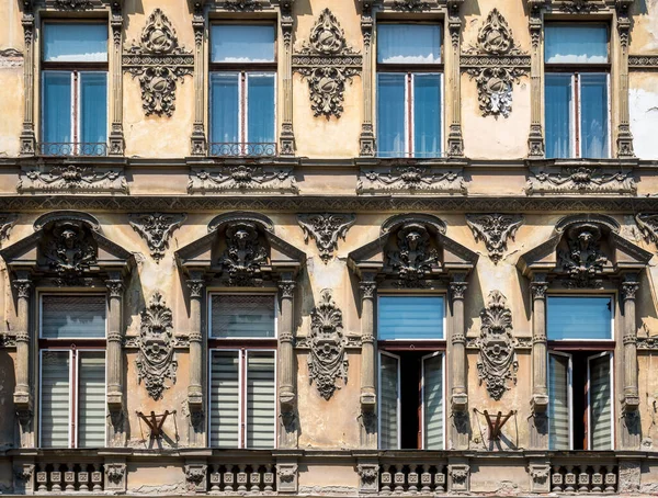 Architectural Detail Old Building Brasov Romania — Stock Photo, Image