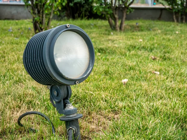 Outdoor Electric Lightsource Led Lamp Outdoor Directional Light — Stock Photo, Image