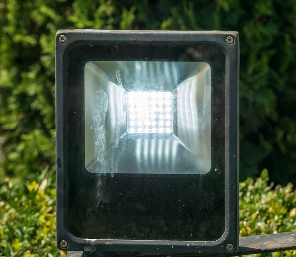Открытый Электрический Источник Света Светодиодная Лампа Наружного Света — стоковое фото