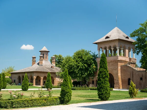 Mogosoaia Rumania 2020 Iglesia San Jorge Parte Del Dominio Del — Foto de Stock