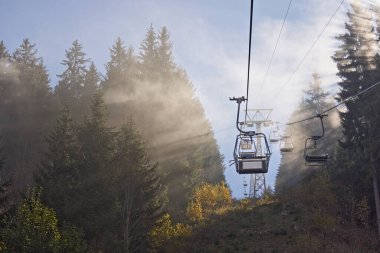 Sonbaharda kayak kaldırma.