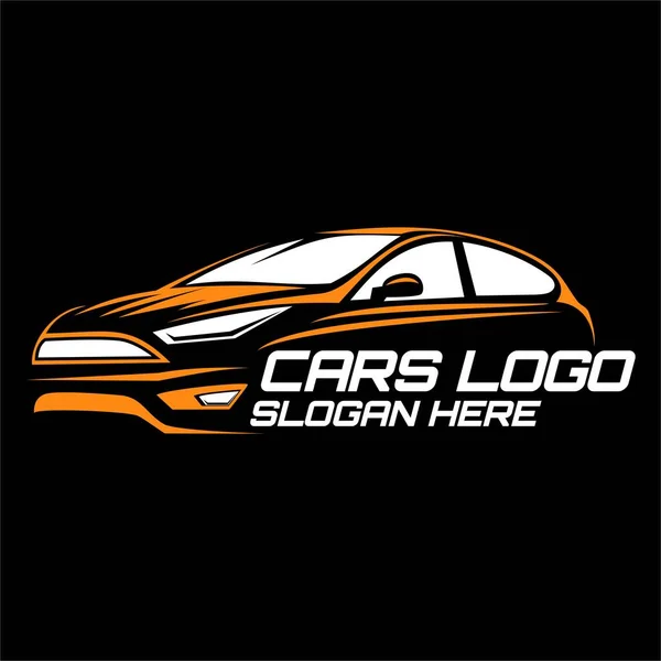 Car Logo Design Concept Vector — Stock Vector