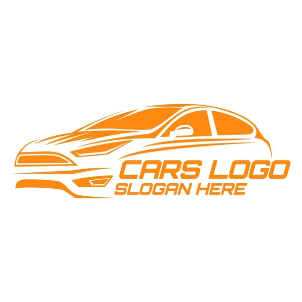 Car Logo Design Concept Vector — Stock Vector