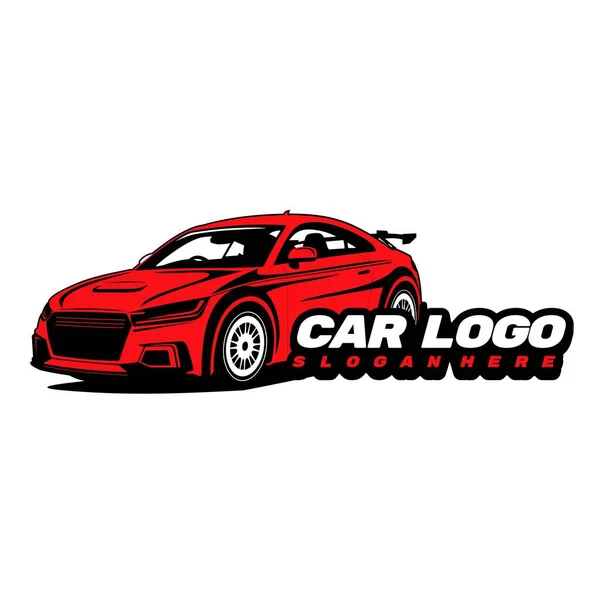 Car Logo Design Concept Vector — Stock Vector