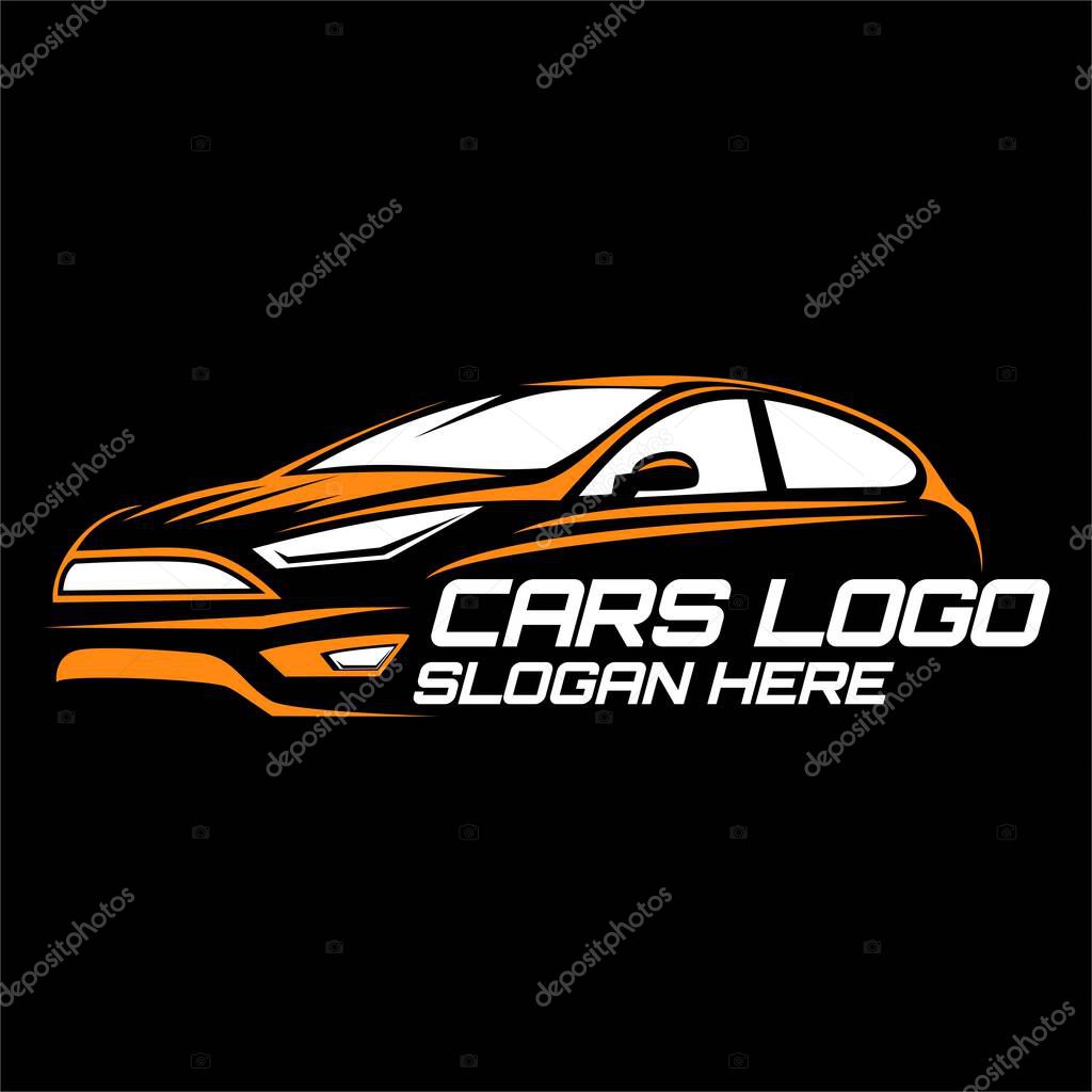 Car logo design concept vector