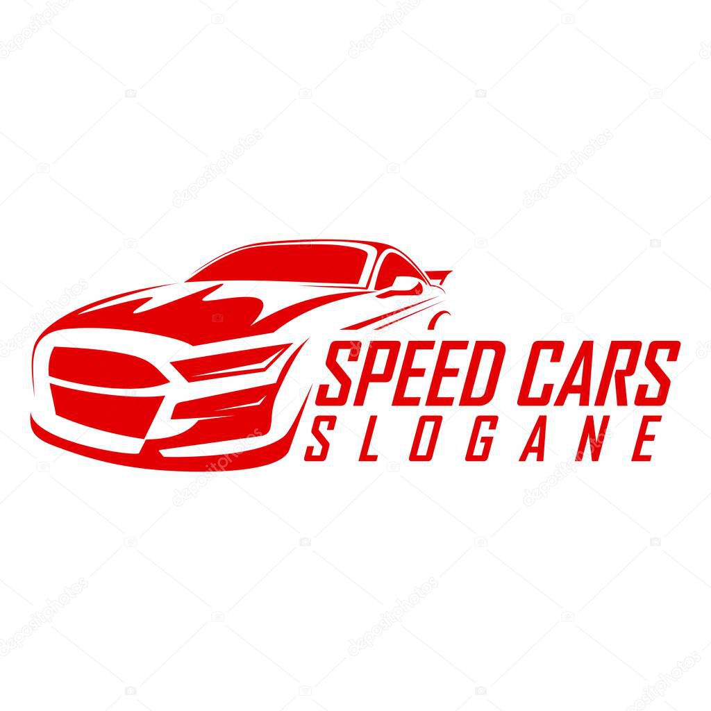 Car logo design concept vector
