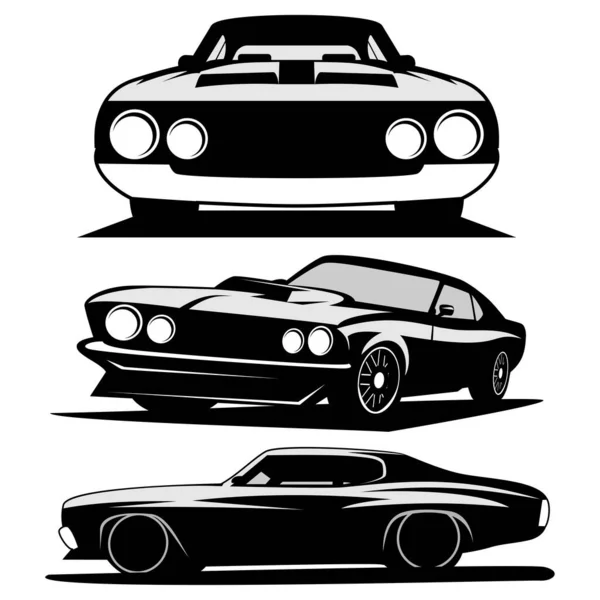 Car Classic Icon Vector — 스톡 벡터