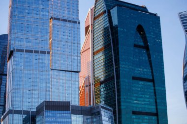 gökdelenler moscow city İş Merkezi.