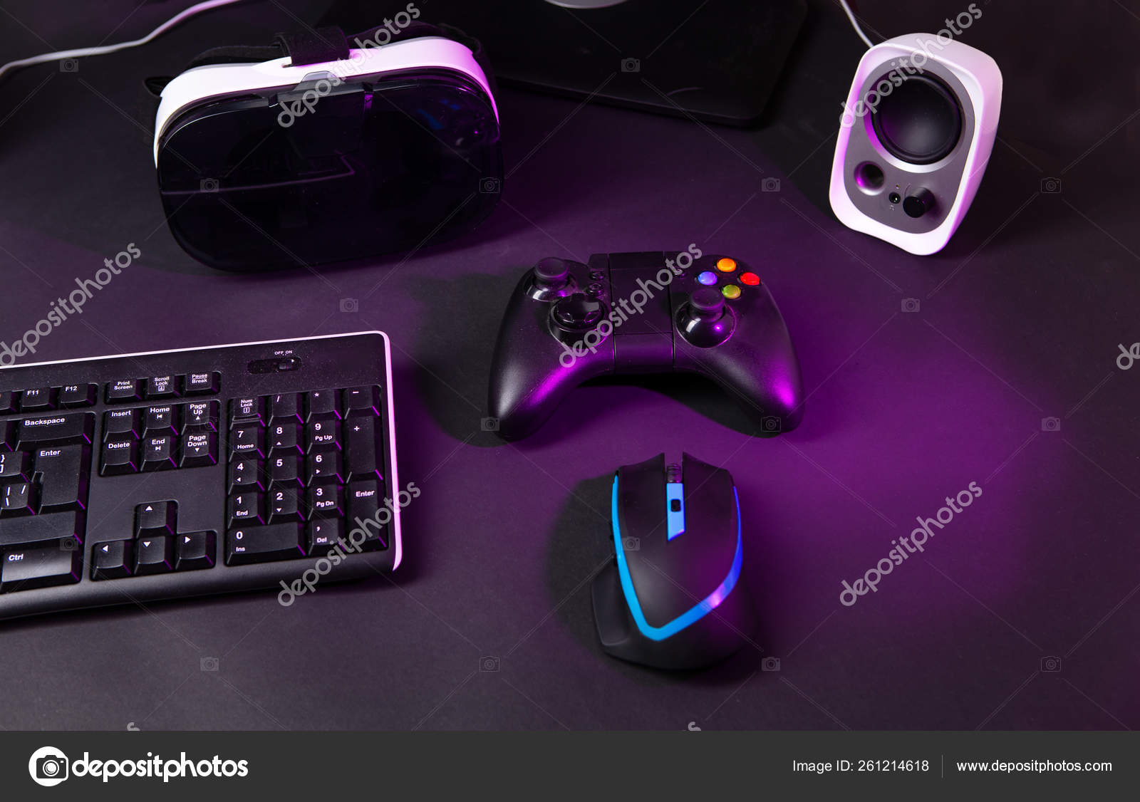 vr keyboard and mouse games