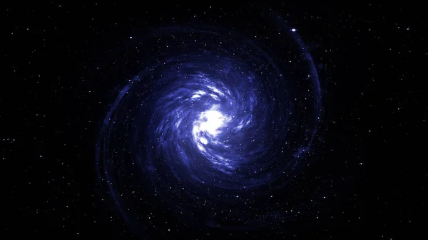 stock image Spiral Galaxy in deep spcae