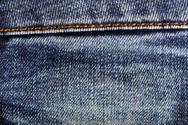 Jeans Textur aus nächster Nähe. — Stockfoto