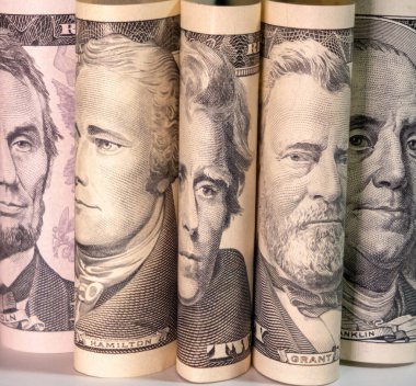 Doların üzerindeki başkanların portreleri. Amerikan doları geçmişi. Yüksek çözünürlüklü banknotların kapatılması