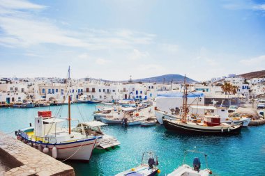 Güzel Naousa köyü, Paros adası, Kiklad, Yunanistan