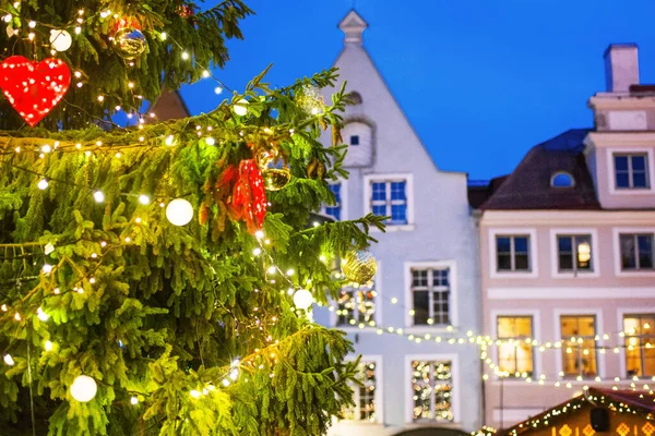 Традиційний Різдвяний Ринок Європі Кельн Німеччина Головна Міська Площа Декорованим — стокове фото