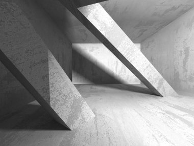 Soyut geometrik mimari arka plan beton doku ile