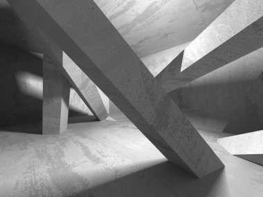 Soyut geometrik mimari arka plan beton doku ile
