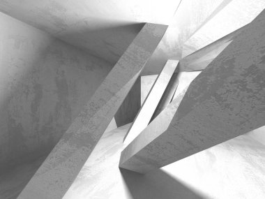 Soyut geometrik mimari arka plan beton doku ile