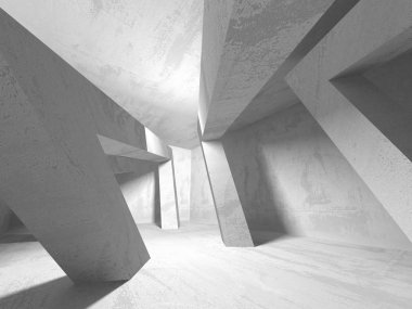 Soyut geometrik mimari arka plan beton doku ile