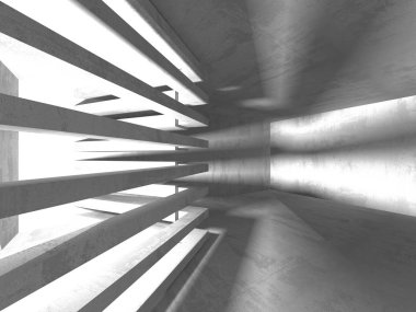 Soyut geometrik mimari arka plan beton doku ile