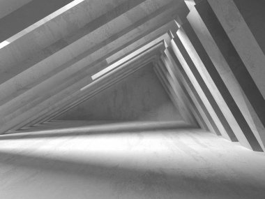 Soyut geometrik mimari arka plan beton doku ile