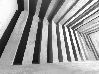 Soyut geometrik mimari arka plan beton doku ile