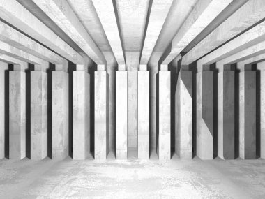 Soyut geometrik mimari arka plan beton doku ile