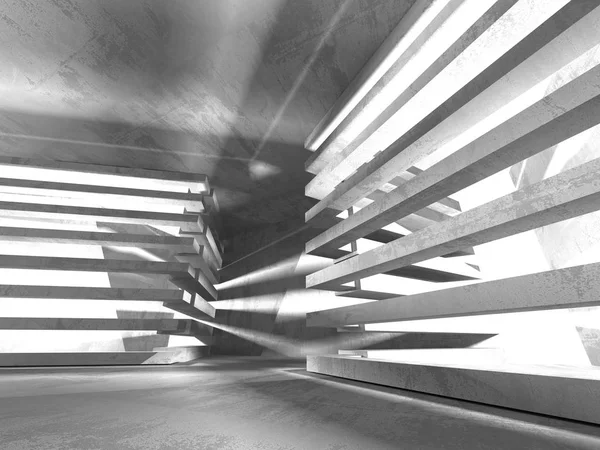 Soyut geometrik mimari arka plan beton doku ile