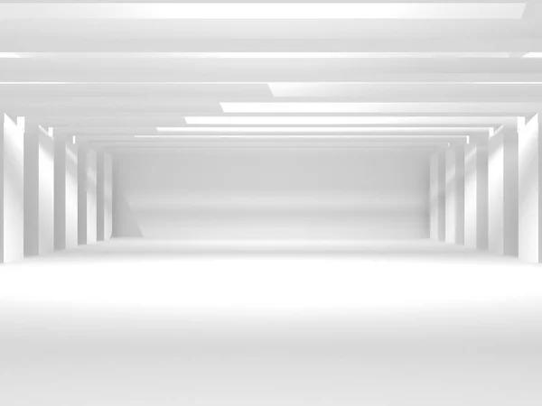 Abstract Geometric Architectural Background White Shadows — Stock Photo, Image