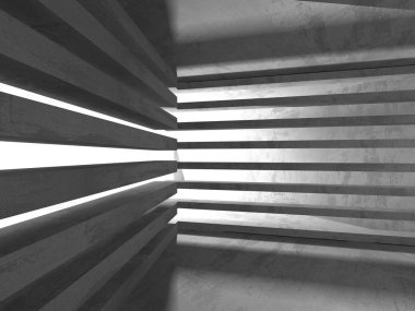 Soyut geometrik mimari arka plan beton doku ile