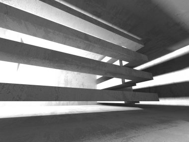 Soyut geometrik mimari arka plan beton doku ile