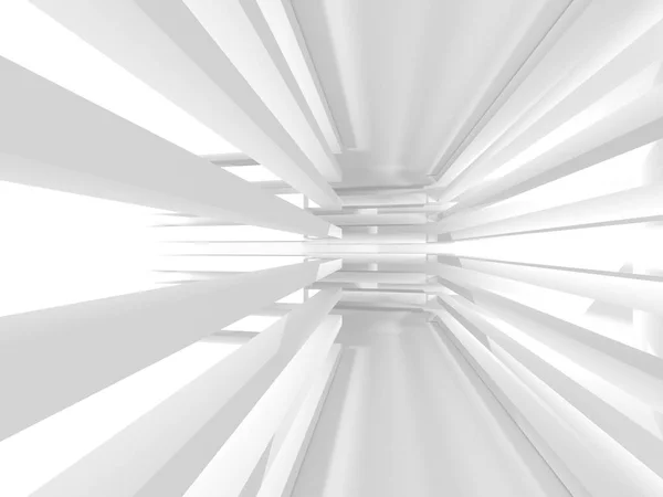 Abstract Geometric Architectural Background White Shadows — Stock Photo, Image
