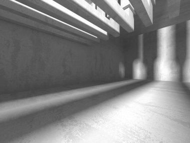 Soyut geometrik mimari arka plan beton doku ile