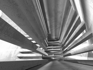 Soyut geometrik mimari arka plan beton doku ile