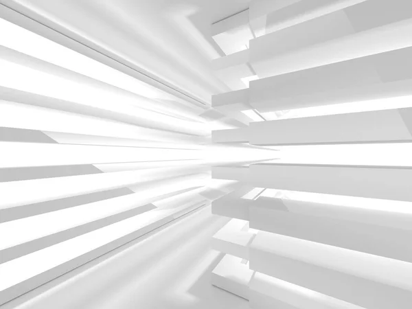 Abstract Geometric Architectural Background White Shadows — Stock Photo, Image