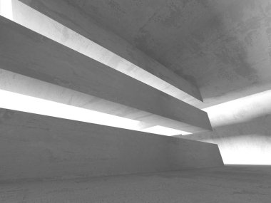 Soyut geometrik mimari arka plan beton doku ile