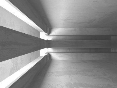 Soyut geometrik mimari arka plan beton doku ile