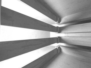 Soyut geometrik mimari arka plan beton doku ile