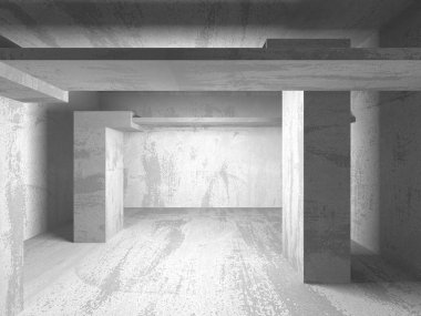 Soyut geometrik mimari arka plan beton doku ile