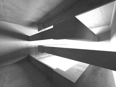 Soyut geometrik mimari arka plan beton doku ile