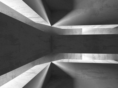 Soyut geometrik mimari arka plan beton doku ile