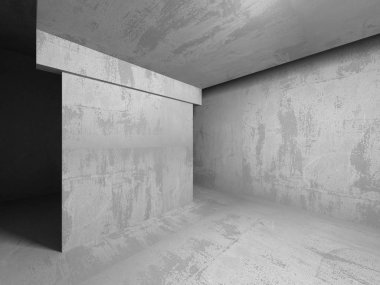 Soyut geometrik mimari arka plan beton doku ile