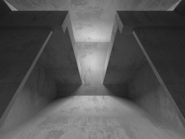 Soyut geometrik mimari arka plan beton doku ile