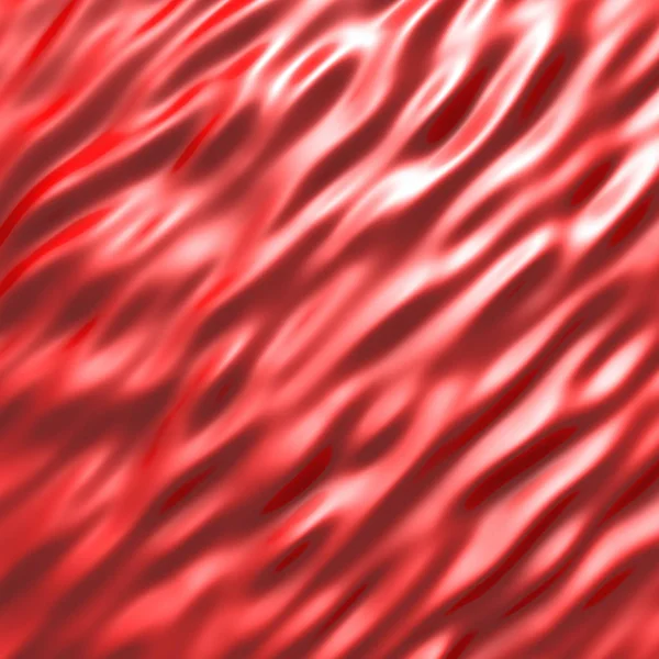 Elegant Röd Metallic Bakgrund Med Böjda Påfyllnadsrader Render Illustration — Stockfoto