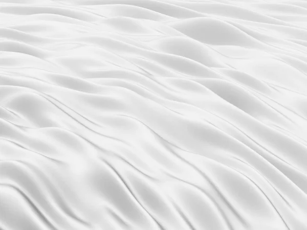 Білі Смуги Хвилі Візерунок Футуристичний Фон Ілюстрація Рендеринга — стокове фото