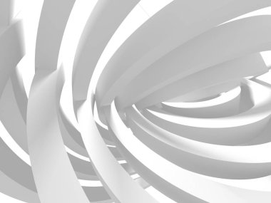 Soyut geometrik art deco mockup arka planda beyaz gölgeler ile  