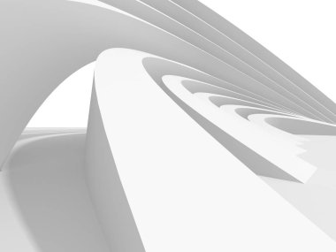 Soyut geometrik art deco mockup arka planda beyaz gölgeler ile  