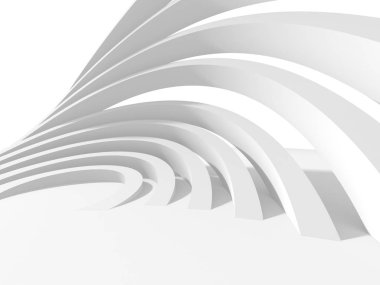 Soyut geometrik art deco mockup arka planda beyaz gölgeler ile  