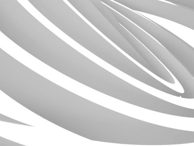 Soyut geometrik art deco mockup arka planda beyaz gölgeler ile  