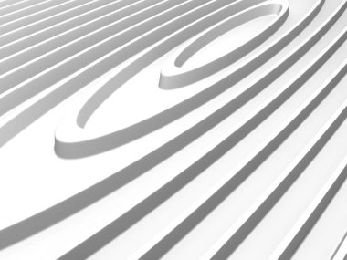 Soyut geometrik art deco mockup arka planda beyaz gölgeler ile  