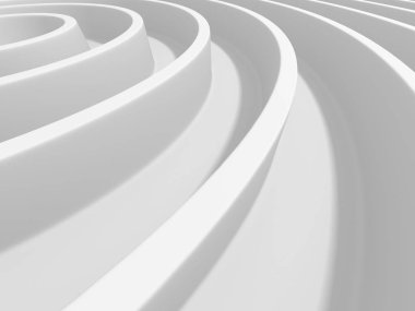 Soyut geometrik art deco mockup arka planda beyaz gölgeler ile  